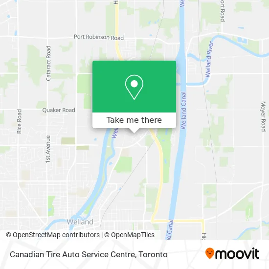 Canadian Tire Auto Service Centre map