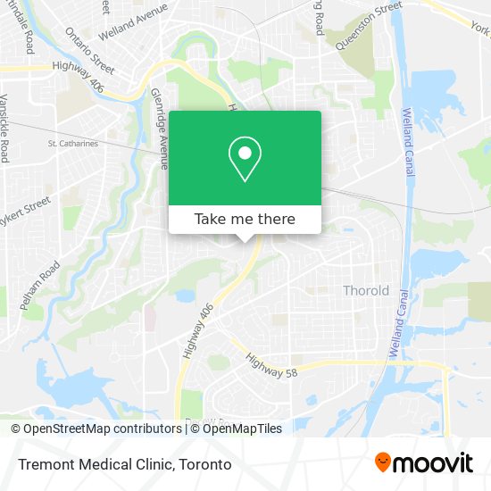 Tremont Medical Clinic map