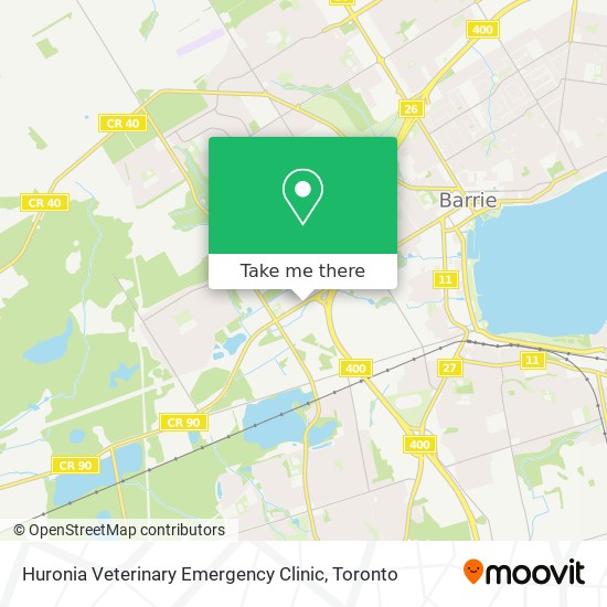 Huronia Veterinary Emergency Clinic map