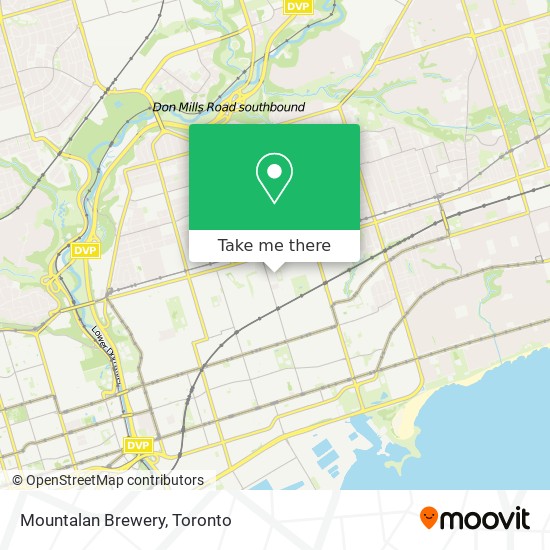 Mountalan Brewery map