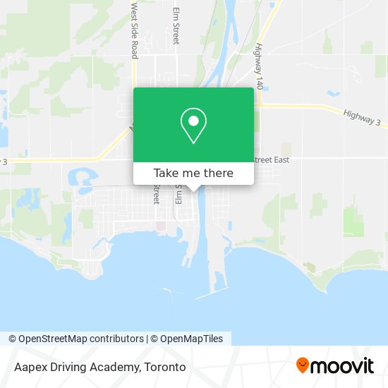 Aapex Driving Academy map