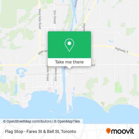 Flag Stop - Fares St & Bell St plan