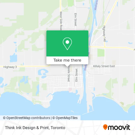Think Ink Design & Print map