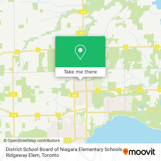 District School Board of Niagara Elementary Schools Ridgeway Elem plan