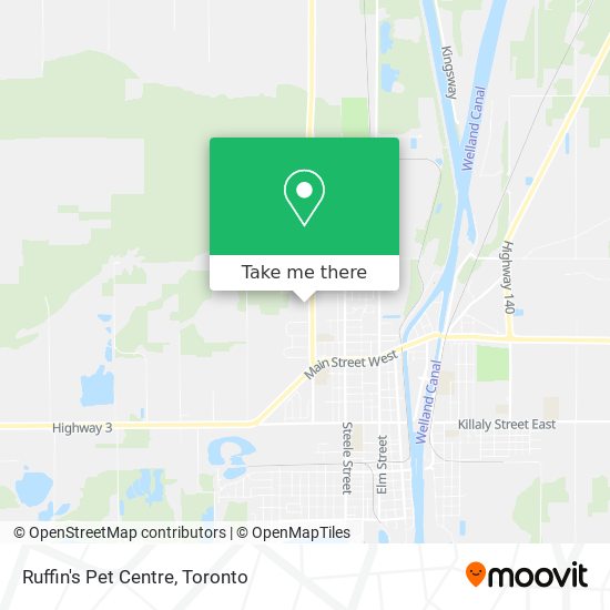 Ruffin's Pet Centre map