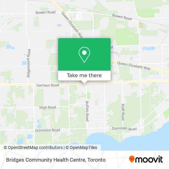 Bridges Community Health Centre map