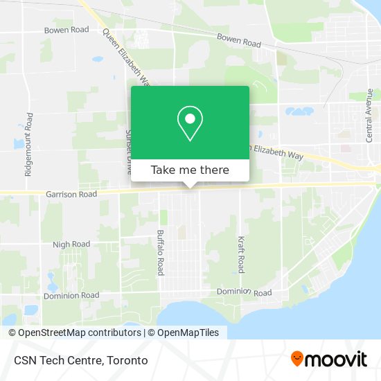 CSN Tech Centre map