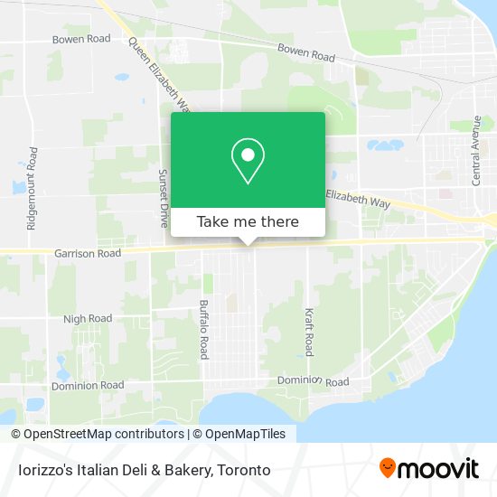 Iorizzo's Italian Deli & Bakery map