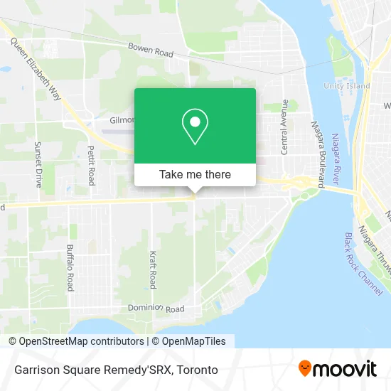 Garrison Square Remedy'SRX map