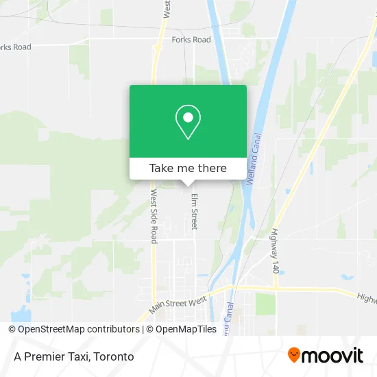 A Premier Taxi map