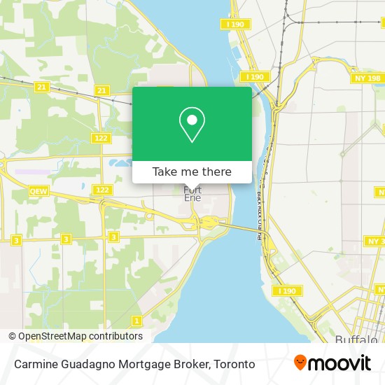 Carmine Guadagno Mortgage Broker map