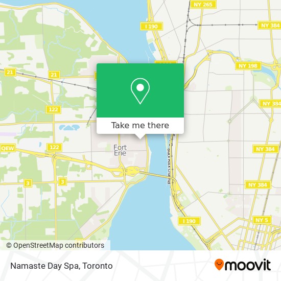 Namaste Day Spa map