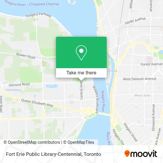 Fort Erie Public Library-Centennial map
