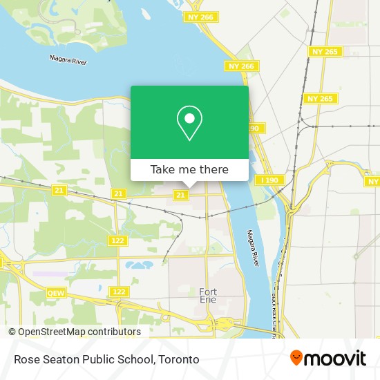 Rose Seaton Public School map