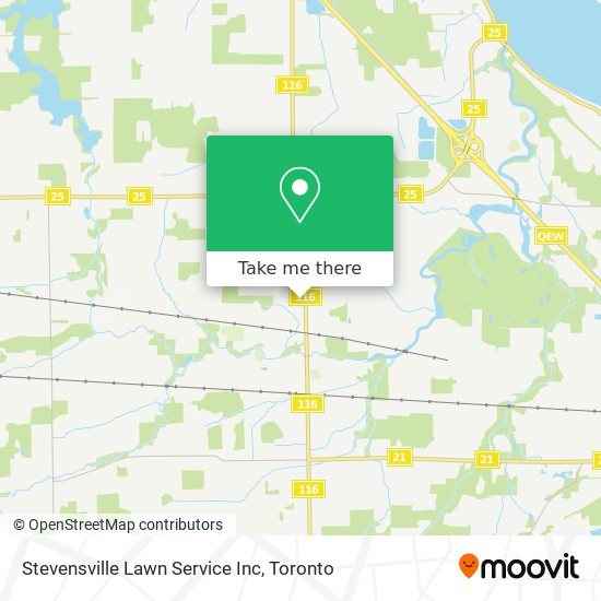 Stevensville Lawn Service Inc map