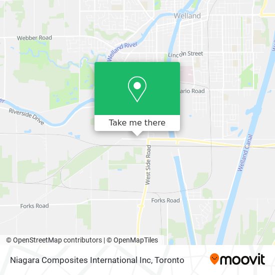 Niagara Composites International Inc map