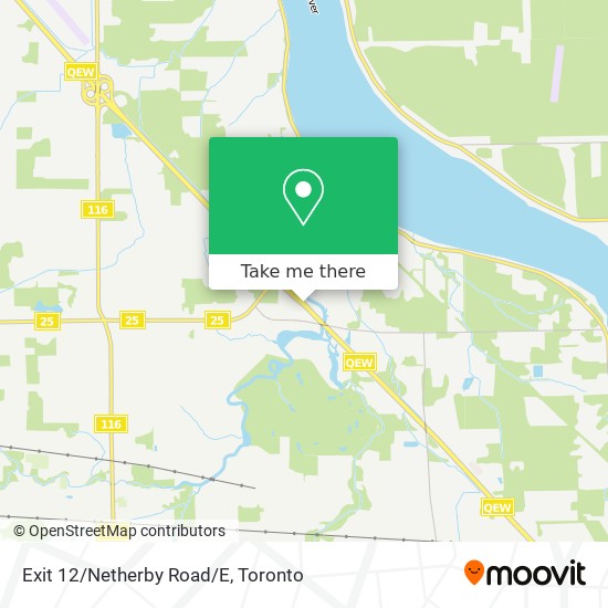 Exit 12/Netherby Road/E plan