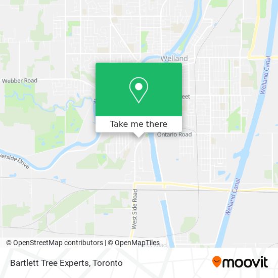 Bartlett Tree Experts map