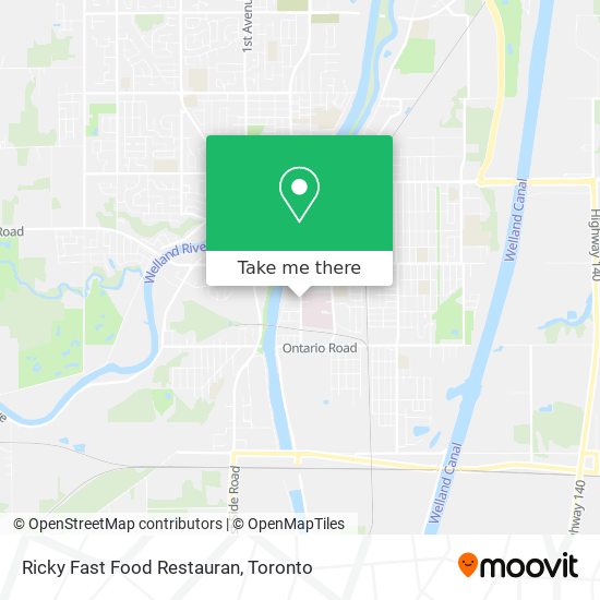 Ricky Fast Food Restauran map