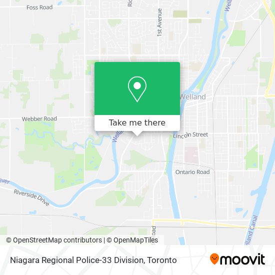 Niagara Regional Police-33 Division plan