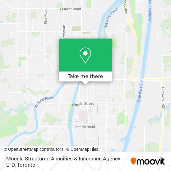 Moccia Structured Annuities & Insurance Agency LTD map