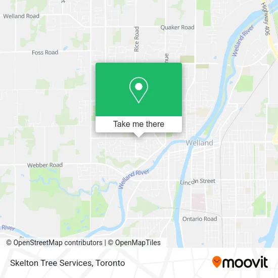 Skelton Tree Services map