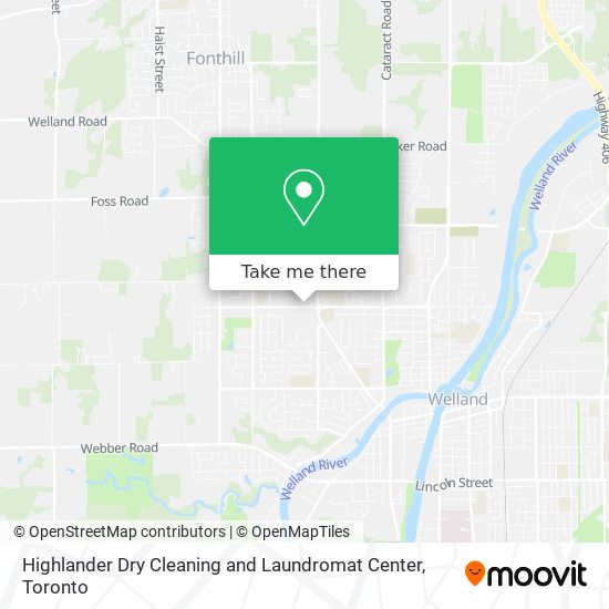 Highlander Dry Cleaning and Laundromat Center plan