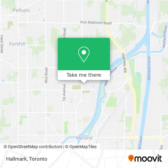 Hallmark map