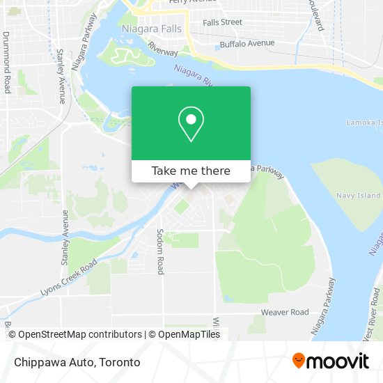 Chippawa Auto map