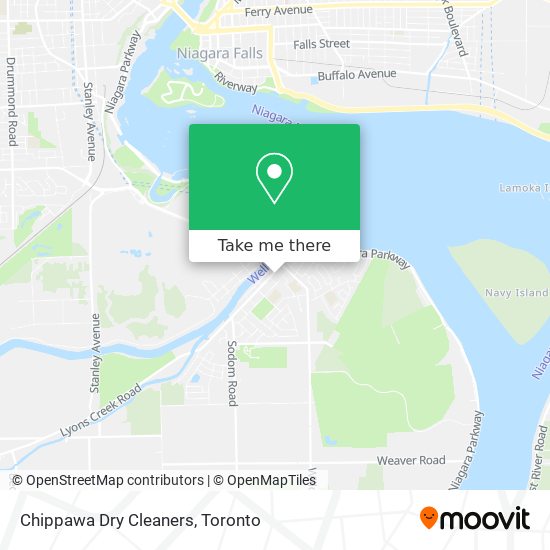 Chippawa Dry Cleaners map