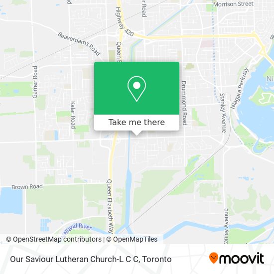 Our Saviour Lutheran Church-L C C map