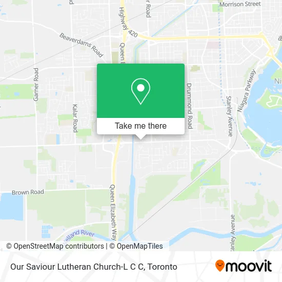 Our Saviour Lutheran Church-L C C map