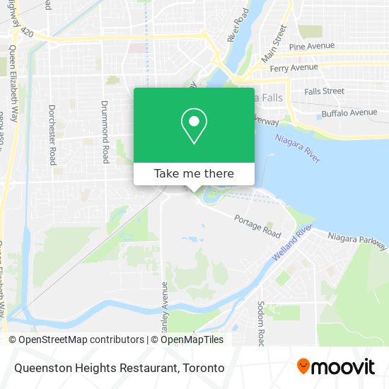 Queenston Heights Restaurant map
