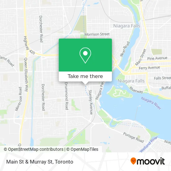 Main St & Murray St map