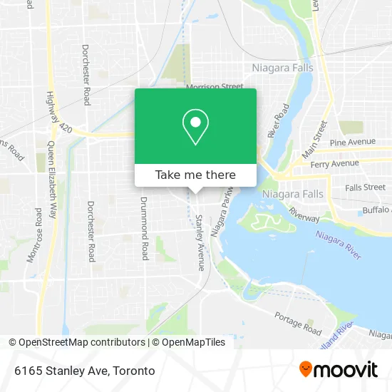 6165 Stanley Ave map