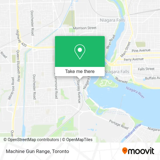 Machine Gun Range map