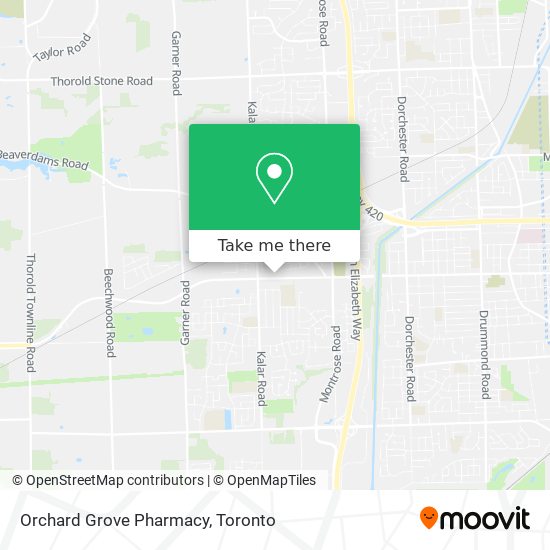 Orchard Grove Pharmacy map