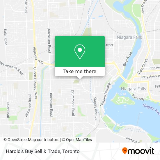 Harold's Buy Sell & Trade map