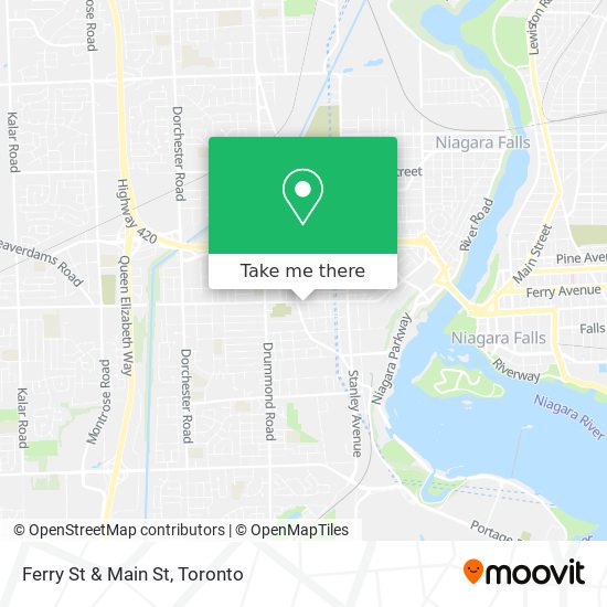 Ferry St & Main St plan