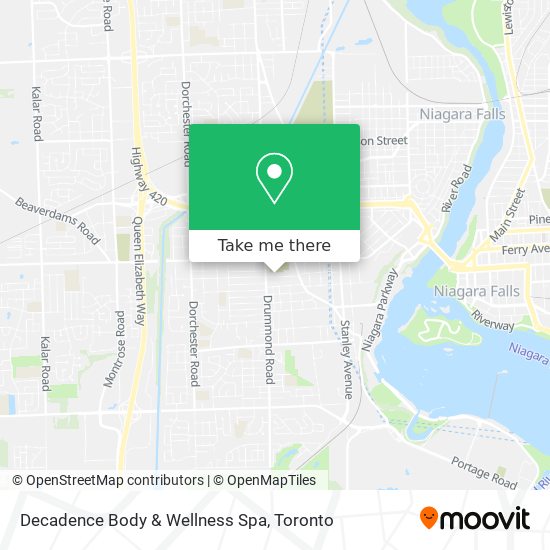 Decadence Body & Wellness Spa map