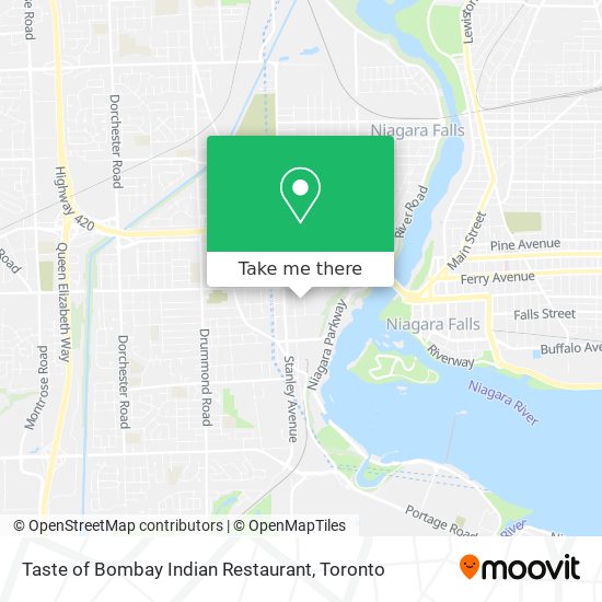 Taste of Bombay Indian Restaurant plan