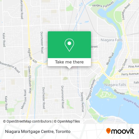 Niagara Mortgage Centre map