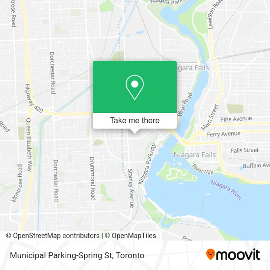 Municipal Parking-Spring St map
