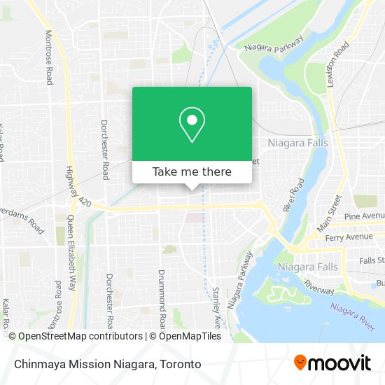 Chinmaya Mission Niagara map