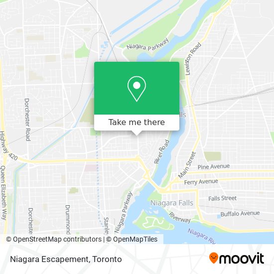 Niagara Escapement map