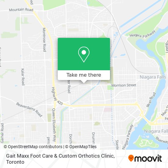 Gait Maxx Foot Care & Custom Orthotics Clinic map