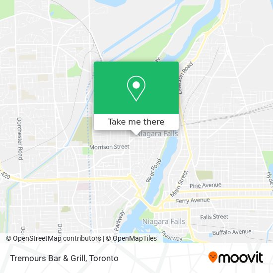 Tremours Bar & Grill plan