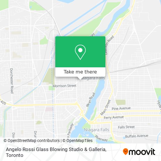 Angelo Rossi Glass Blowing Studio & Galleria map