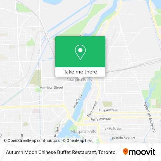 Autumn Moon Chinese Buffet Restaurant map