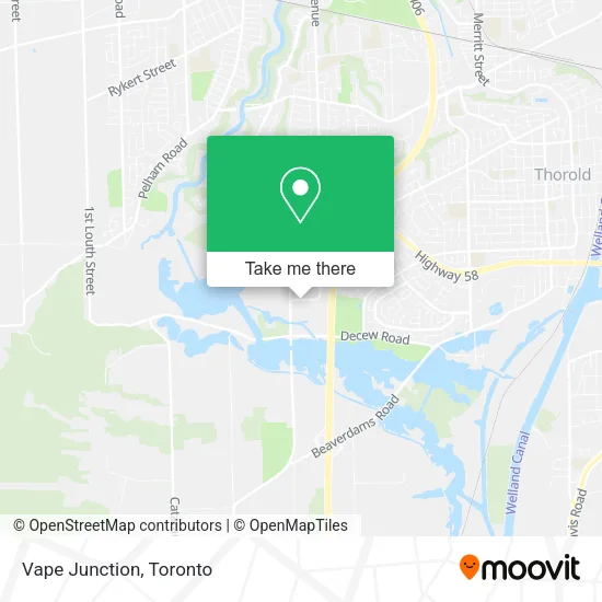 Vape Junction map